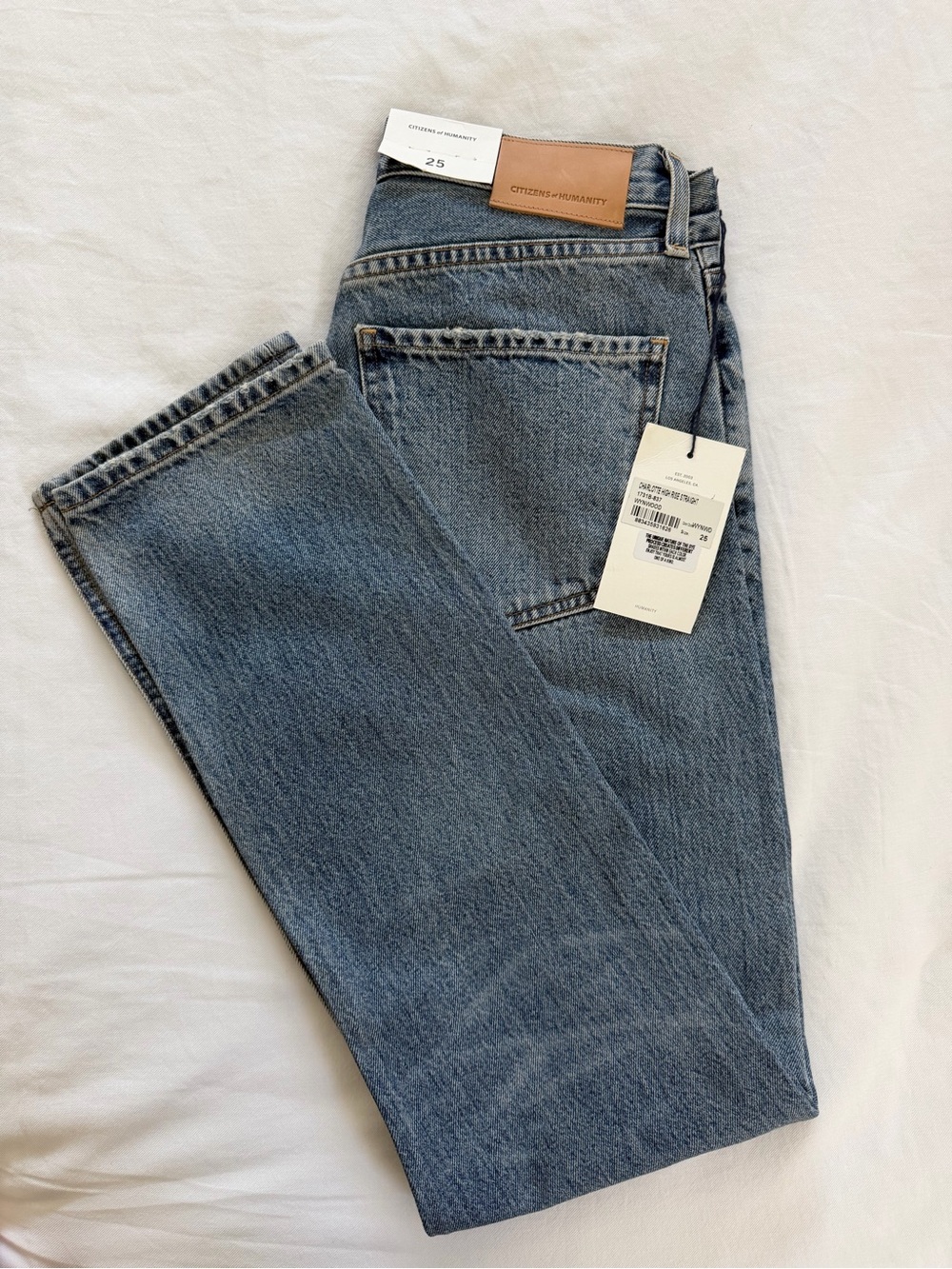 Citizens Of Humanity Women’s Medium Blue Straight Jeans